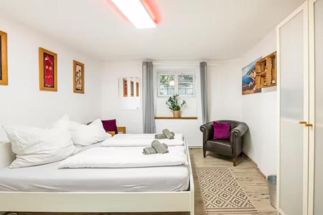 Gemütliche 3-ZKB WC SouterrainWohnung in Bestlage Hamburgo Exterior foto